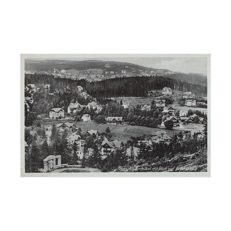 Ober-Krummhübel mit Blick auf Brückenberg
