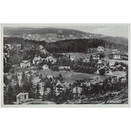 Ober-Krummhübel mit Blick auf Brückenberg
