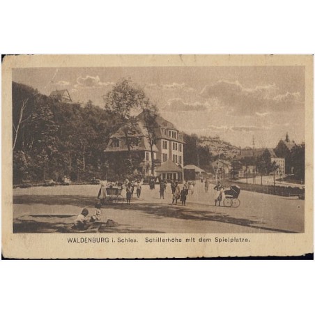 Waldenburg i. Schles. Schillerhöhe mit Spielplatze