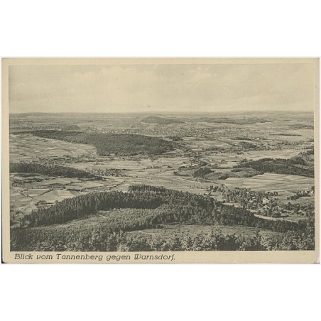 Blick vom Tannenberg gegen Warnsdorf