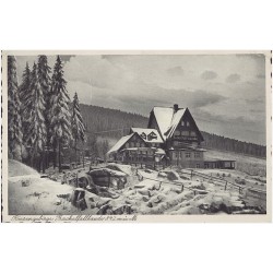 Riesengebirge. Zackelfallbaude 842 m ü. M