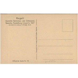 Im Sondergarten Behnsch. Plastiken Polte Dresden. Gugali. Deutsche Gartenbau- und Schlesische Gewerbe-Ausstellung Liegnitz 1927.