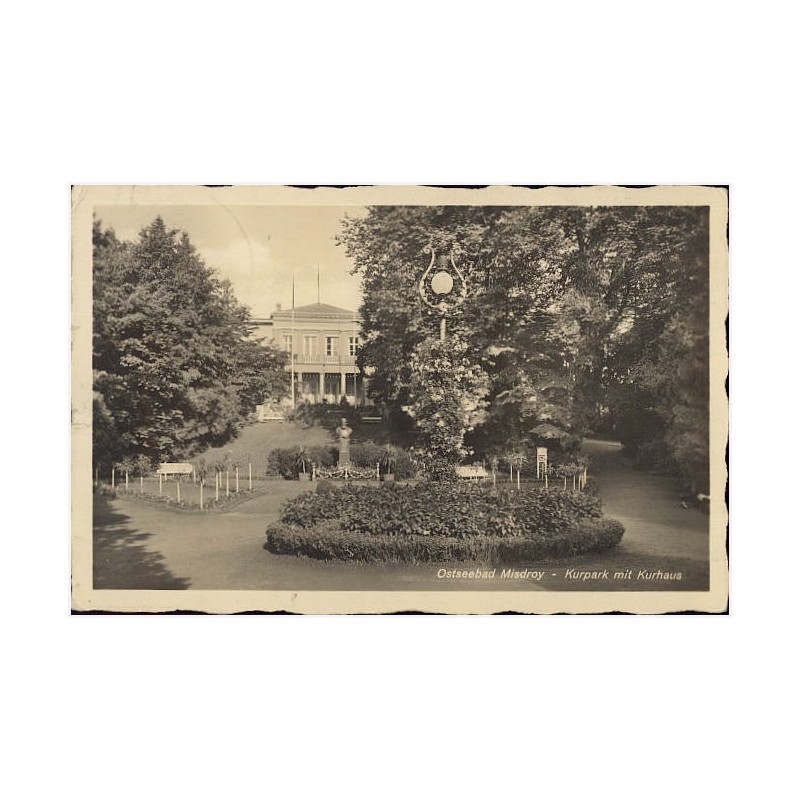 Ostseebad Misdroy - Kurpark mit Kurhaus