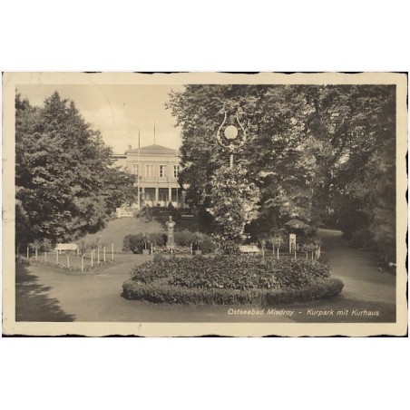 Ostseebad Misdroy - Kurpark mit Kurhaus