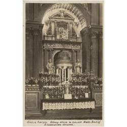 Wielkie Piekary. Główny ołtarz w Kościele Matki Boskiej z cudownem obrazem. / Rewers: Fot. P. Pietruszka, Wielkie Piekary [...]