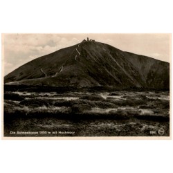 Die Schneekoppe 1605 m mit Hochmoor. 1861 Silesia / Rewers: Riesengebirge. Die Schneekoppe 1605 m mit Hochmoor