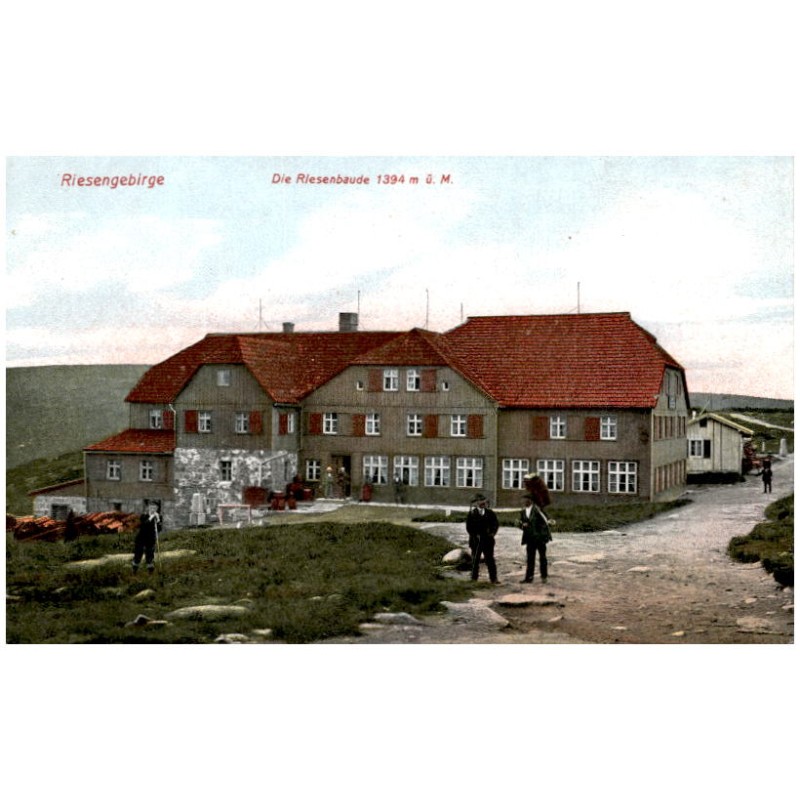 Riesengebirge. Die Riesenbaude 1394 m ü. M.