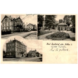 Bad Oppelsdorf über Zittau 2. Villa Louise u. Kaiserbad. Stahlquelle. Kurhaus