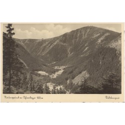 Riesengrund m. Schneekoppe 1605 m. [...] / Obří důl