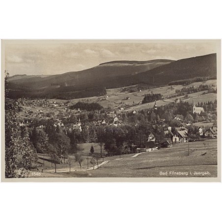 Bad Flinsberg i. Isergeb. [...] Blick nach der Grünen Koppe und dem Hochstein