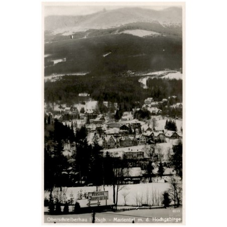 Oberschreiberhau i. Rsgb. - Mariental m. d. Hochgebirge 4819 / Rewers: Schreiberhau der internationale Wintersportplatz des Ries