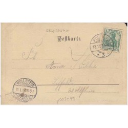 Posen. General-Kommando mit Kaiser Wilhelm-Denkmal
