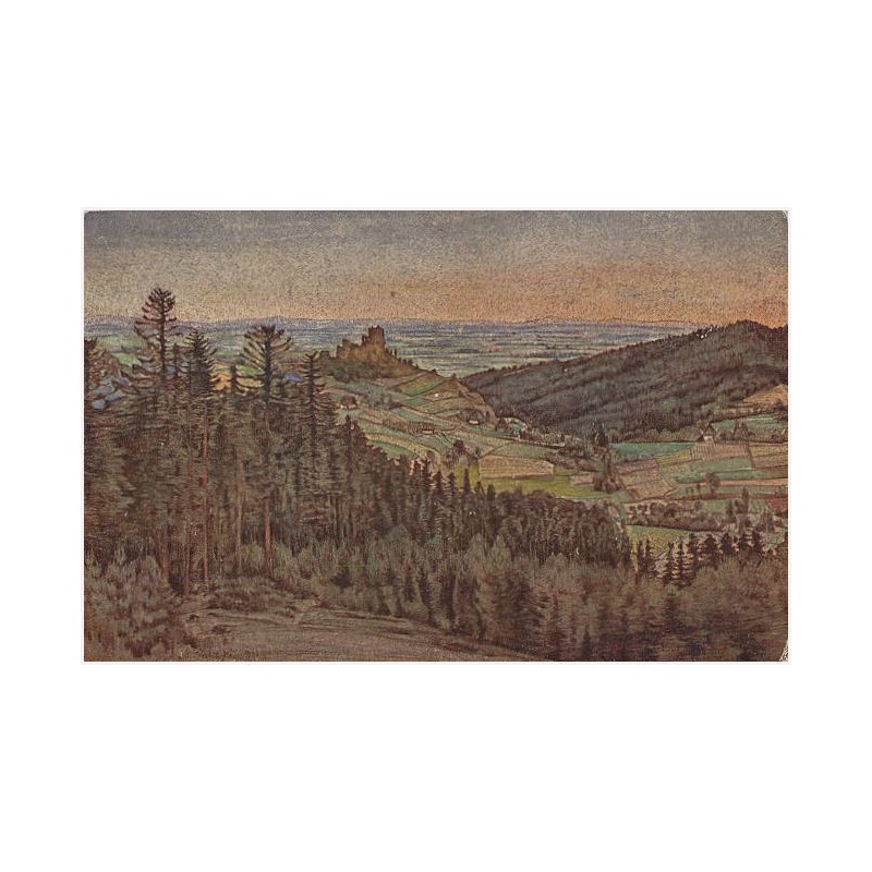 Odrzykoń - widok ogólny. M. Trzebiński