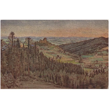 Odrzykoń - widok ogólny. M. Trzebiński