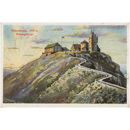 Schneekoppe, 1605 m, Riesengebirge
