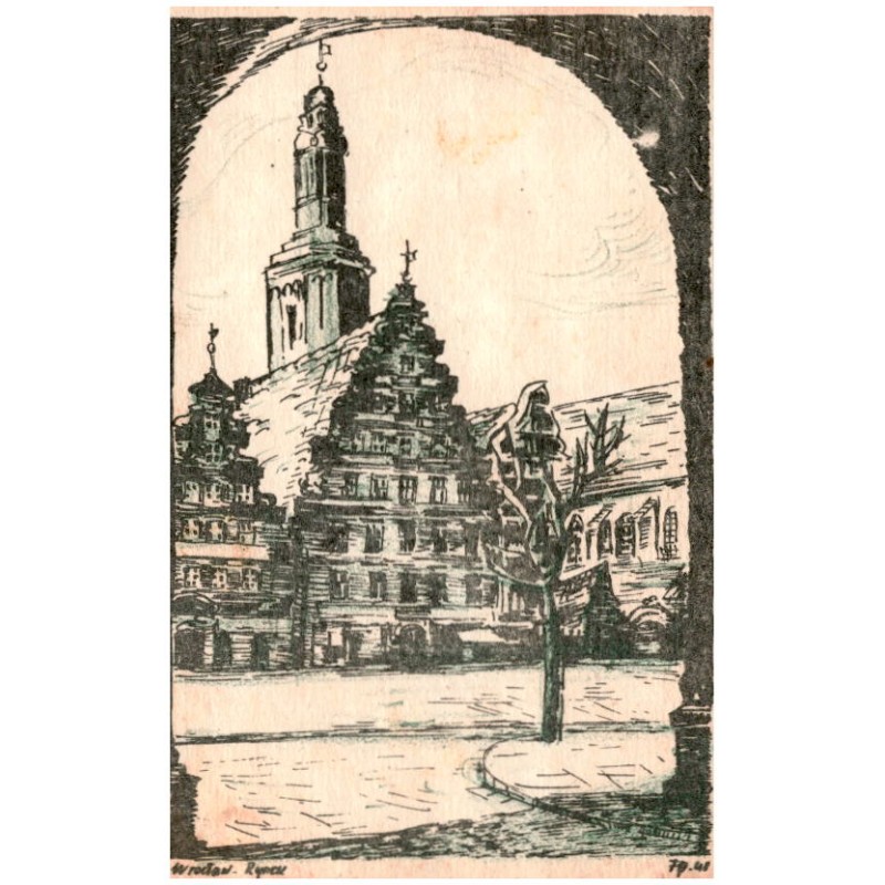 Wrocław. Ratusz. FP. 48