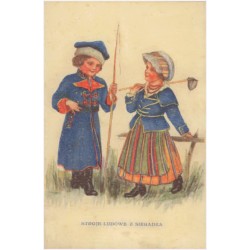 Stroje ludowe z Sieradza. A. Ursyn mal