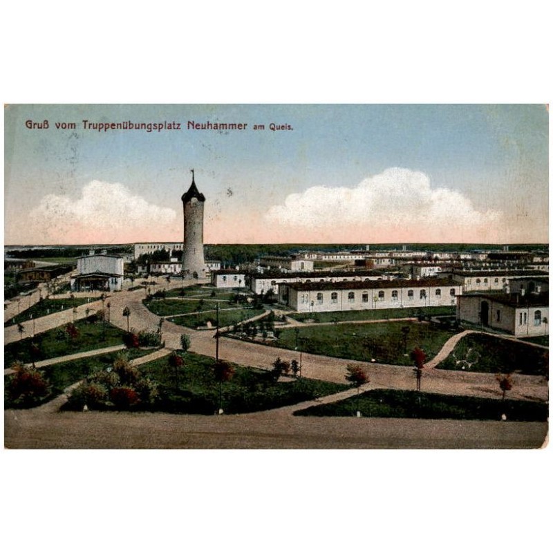 Gruß vom Truppenübungsplatz Neuhammer am Queis.