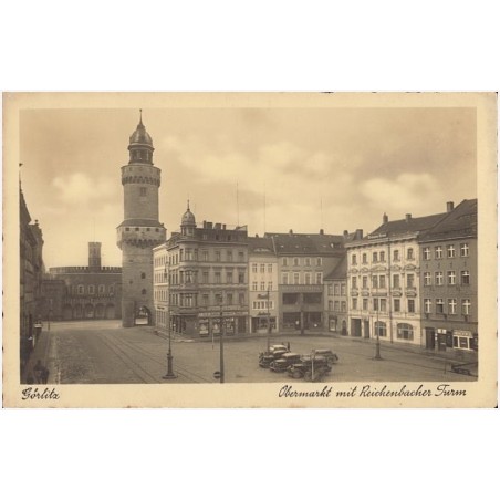 Görlitz. Obermarkt mit Reichenbacher Turm