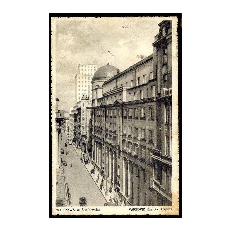 Warszawa. ul. Ś-to Krzyska. Varsovie. Rue Ś-to Krzyska.