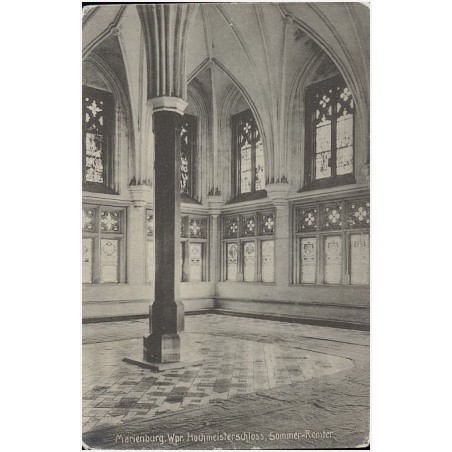 Marienburg. Wpr. Hochmeisterschloss, Sommer-Remter