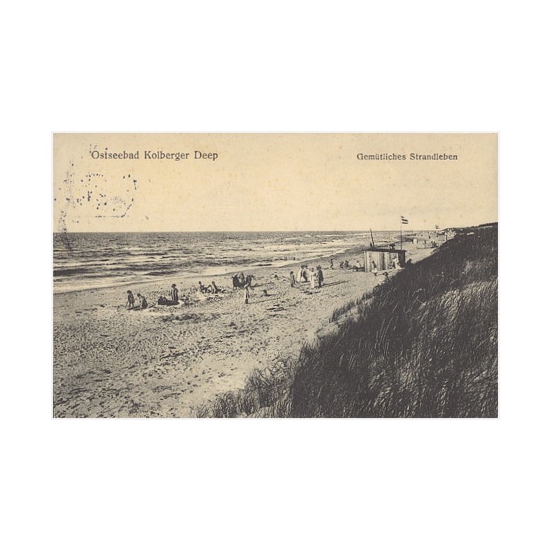 Ostseebad Kolberger Deep. Gemütliches Strandleben