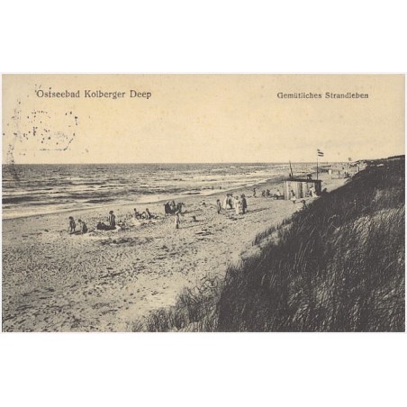 Ostseebad Kolberger Deep. Gemütliches Strandleben