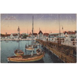 Zoppot. Blick vom Seesteg