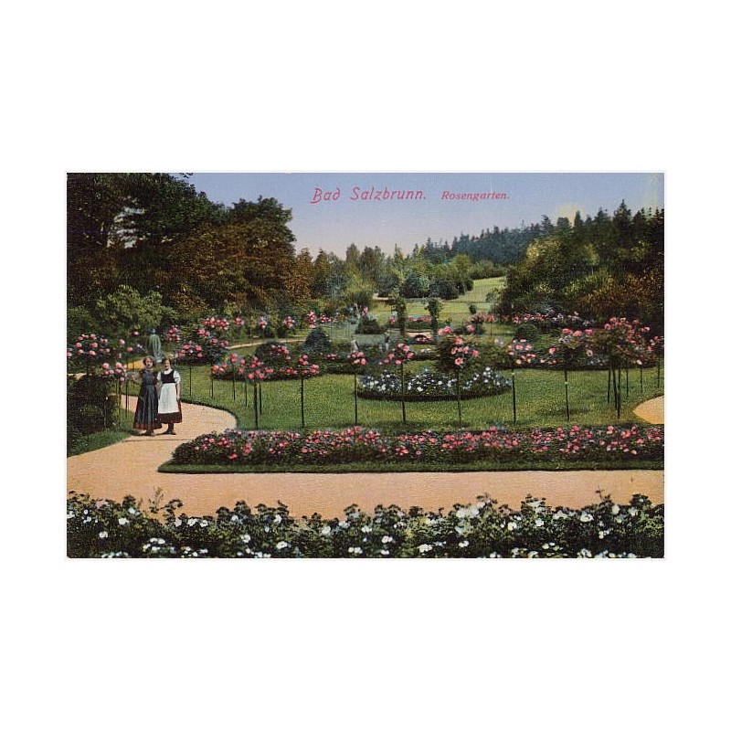Bad Salzbrunn. Rosengarten