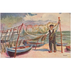 J. Rubczak pinx. "Nasz Bałtyk". Przy sieciach