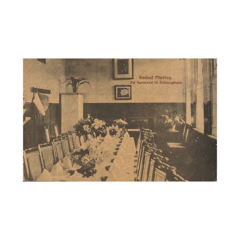 Seebad Misdroy. Der Speisesaal im Erholungsheim