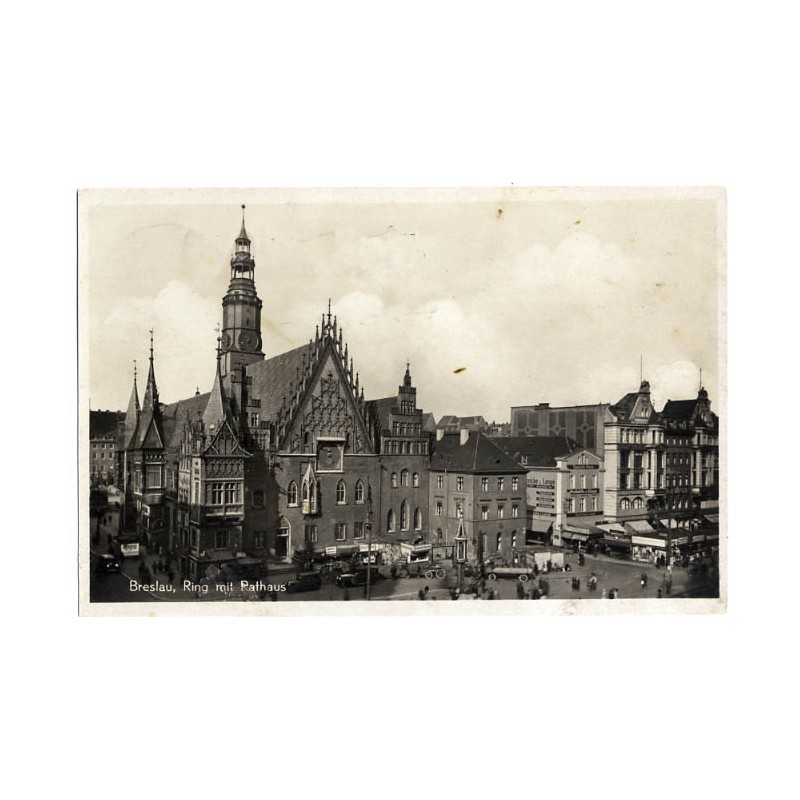 Breslau, Ring mit Rathaus
