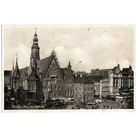 Breslau, Ring mit Rathaus