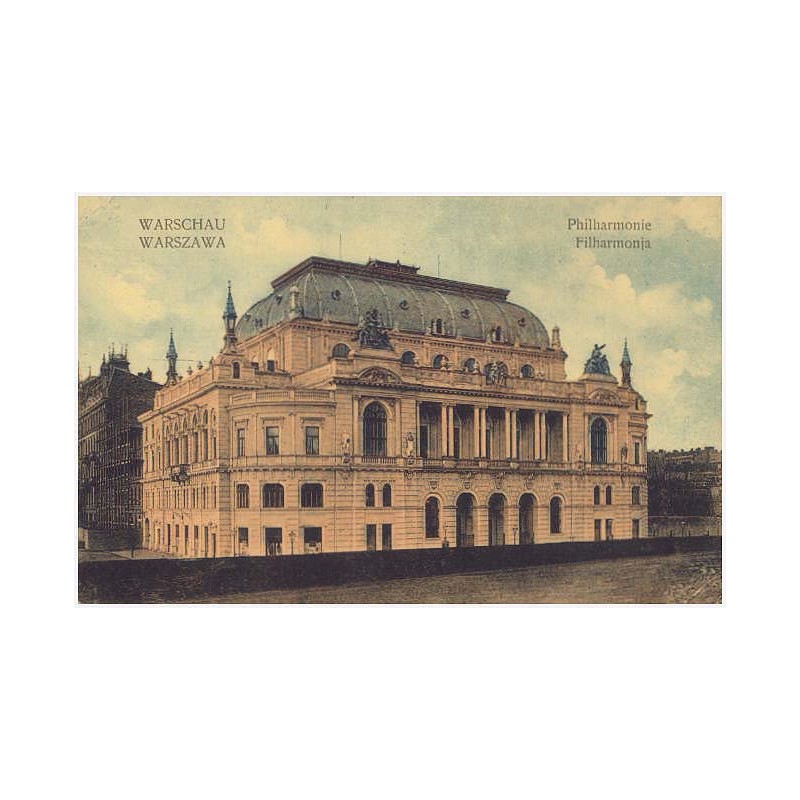Warschau. Philharmonie. Warszawa Filharmonia