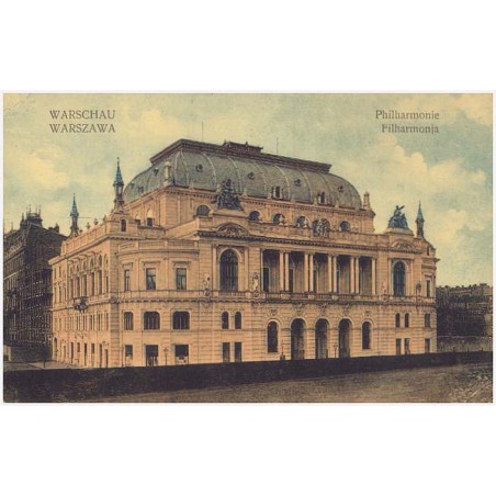 Warschau. Philharmonie. Warszawa Filharmonia
