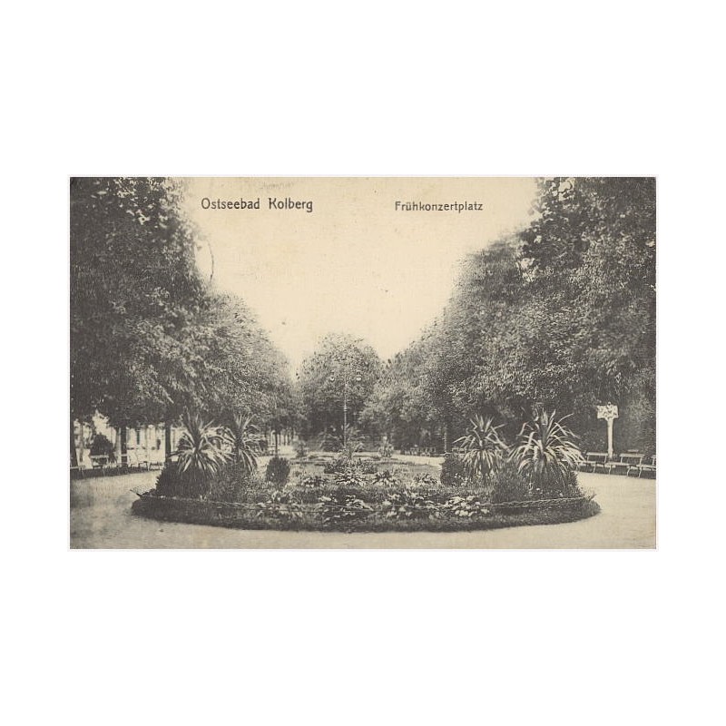 Ostseebad Kolberg. Frühkonzertplatz