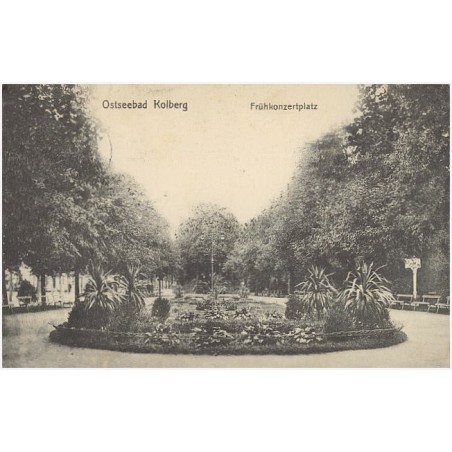 Ostseebad Kolberg. Frühkonzertplatz