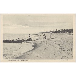 Ostseebad Ost-Dievenow. Am Strande