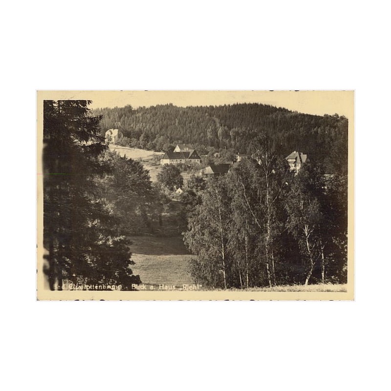 Bad Charlottenbrunn - Blick a. Haus "Riehl"