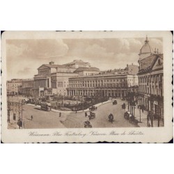 Warszawa. Plac Teatralny. Varsovie. Place de Théatre