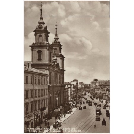 Warszawa. Krakowskie Przedmieście. Varsovie. Rue Krakowskie Przedmieście