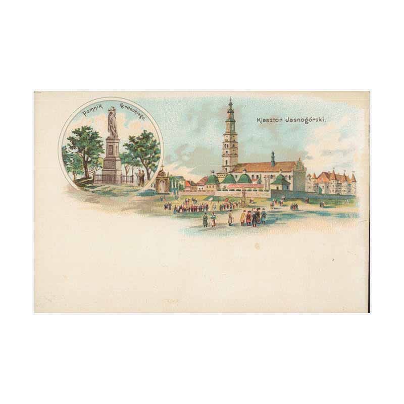 Pomnik Kordeckiego. Klasztor Jasnogórski