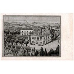 Hain in Riesengebirge. Hotel Wilhelmshöhe. Zimmer mit u. ohne Pension. Zentral-Heizung