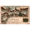 Gruss aus Priebus i. Schl. Markt. Markt. Markt. Markt. Sorauerstrasse. Am Sorauer Thor. Bahnhofstrasse. Postplatz. Neissethor. H