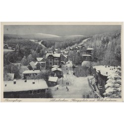 Riesengebirge. Schreiberhau, Königsplatz mit Wilhelstrasse