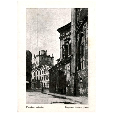 Wrocław oskarża: Fragment Uniwersytetu.