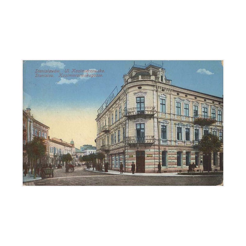 Stanisławów. Ul. Kazimierzowska. Stanislau. Kazimierzowskagasse