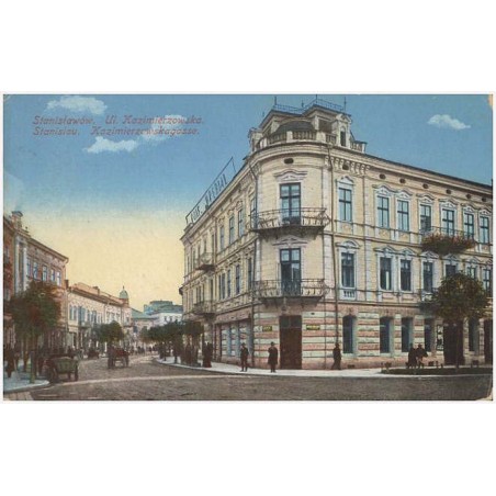 Stanisławów. Ul. Kazimierzowska. Stanislau. Kazimierzowskagasse
