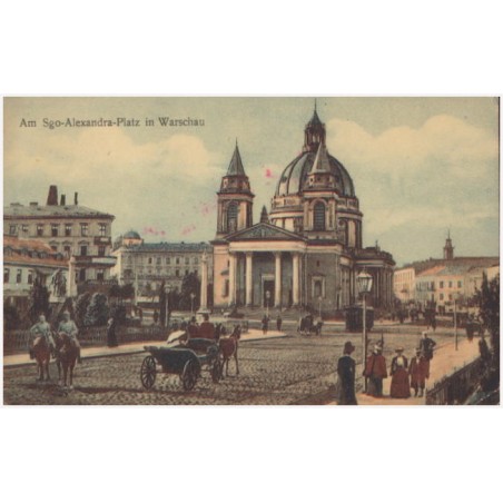 Am S-go-Alexandra-Platz in Warschau