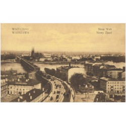 Warschau. Neue Welt. Warszawa. Nowy Zjazd
